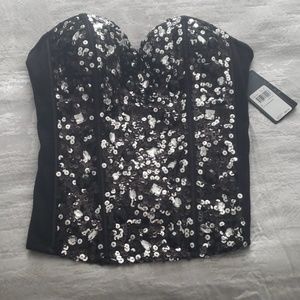 Guess sequin corset